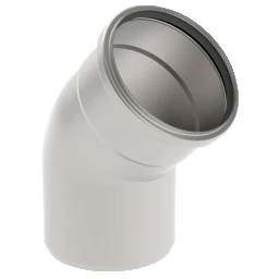 BLUECHER BLÜCHER EuroPipe 45Gr.Rohrbogen 1.4301, 125 mm   – 820.045.125