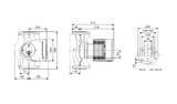 GRUNDFOS Grundfos Flanschpumpe MAGNA3 80-120 F 360 1x230V PN10 Nr.97924320  – 97924320