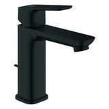 GROHE Grohe Cubeo EH-Waschtischbatterie M-Size Zugstangen-Ablaufgarn. matt black  – 101749 243 0