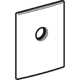 GEBERIT GE Cover plate for washbasin concealed siphon plastic white 240869 – 240.869.11.1