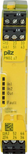 Kontaktblock 24VDC 4 n/o 1 n/c PNOZ s7 #750107 – 750107