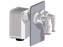 HUTTERER & LECHNER HL4000.2 Complete Set Double Connection for Washing Machine Built-in Siphon HL4000.0 – HL4000.2