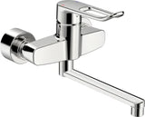 HANSA Hansa HANSACLINICA Single-lever basin mixer, long lever, spout 277 mm, chrome – 0153 6286