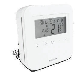 SALUS Digital Programmable Room Thermostat 230V Auto Heat/Cool, CO Input – 117500