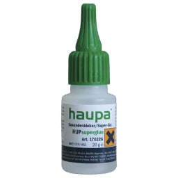 HAUPA Universal Superglue "HUPsuperglue" bottle 20 g – 170226