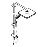 GROHE Grohe Shower System Tempesta 250 Cube 26977_1 Diverter KB T. 250 Cube chrome – 26 977 001