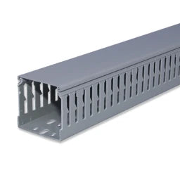 GGK Verdrahtungskanal 60x40 (H x B) PVC steingrau RAL 7030   – N1688
