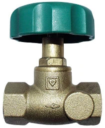 HERZ straight-seat stop valve -TW- straight pattern with socket DN15 - 2421541