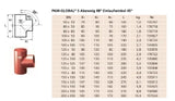 PRICE PAM GLOBAL S Branch 88 Degrees DN 125 x 50 – 11295