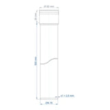 POLOPLAST PO Steckmuffenrohr POLO-KAL XS DN 75/500  – 102032