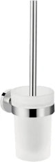 HANSGROHE HG Logis Toilet Brush Holder Universal Wall Version Chrome – 41722000
