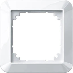 MERTEN 1-gang frame, 1-unit, polar white glossy - 389119