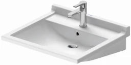 DURAVIT Duravit Starck 3 Vital Washbasin 600mm with overflow, with tap platform, 1 tap hole, white – 0309600000
