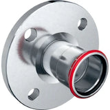 GEBERIT GE Mapress C-Stahl Flansch PN6 Pressmuffe d42mm verzinkt  – 23747