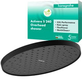 HANSGROHE HG Activera S Overhead Shower 240 1jet EcoSmart+ Matt Black – 28057670