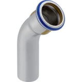 GEBERIT GE Mapress Stainless Steel Gas Bend with Insertion End 45 Deg. d54mm – 34198
