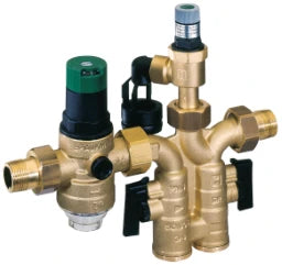 RESIDEO Resideo Safety Valve Assembly SG160SD with Pressure Reducer, Brass AA, 3/4" - SG160SD-3/4AA