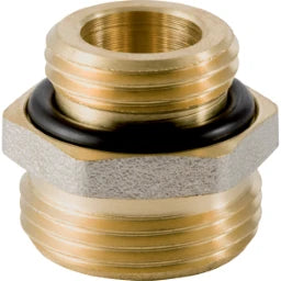 GEBERIT GE Mepla Transition to Eurocone External Thread G1/2 x G3/4 Nickel-Plated – 641.512.00.1