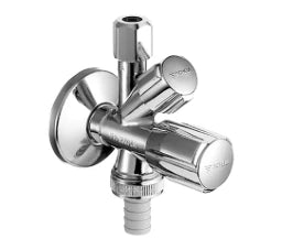 SCHELL SCHELL Kombi-Eckventil 3/8" verchr. m.RV, selbstdichtend  – 03 544 06 99