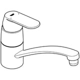 GROHE Grohe Eurosmart Cosmopolitan Kitchen mixer tap, chrome – 32 842 000