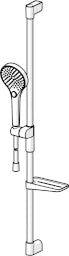 HANSA Hansa Wall Bar Set HANSAVIVA 4415 chrome, 9 l/min – 4415 0330 0009