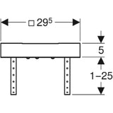 GEBERIT GE Pluvia Installation Frame 359125 – 359.125.00.1