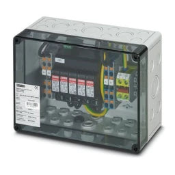 PHOENIX PV-Anschlußbox 2 MPPT, 2IN/1OUT pro MPPT , ÜSS Typ I/II, Verschraubung   – 1016812