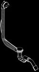 HANSGROHE HG Flexaplus Wannenab-und Überlaufgarnitur kpl. 6/4" chrom   – 58143000