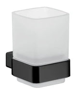 EMCO Emco Passion Frosted Crystal Glass Holder, black – BPPAASEGHS