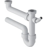 GEBERIT GE Pre-fabricated Drain 2-part in PP d50mm x G1 1/2 white – 152.715.11.1