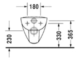 DURAVIT Duravit D-Code Rimless Set – 45700900A1