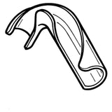 REHAU REHAU Pipe Guide Bend Plumbing/Heating 16/17, 90 Degrees – 12584081002