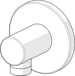 HANSA Hansa wall connection elbow chrome – 5118 0173