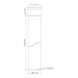 POLOPLAST PO Socket Pipe POLO-KAL XS DN 110/1000 – 102043
