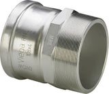 VIEGA Viega Sanpress Inox XL Transition Piece 2311XL d 64.0 mm x R 2 1/2" Stainless Steel – 619 985