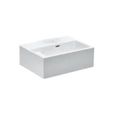 LAUFEN Laufen College Rectangular Basin White with Tap Hole – H8576000001041
