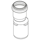 REHAU RAUPIANO PLUS Transition Pipe DN 40/32 – 11326101001