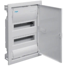 HAGER Small Distribution Boards, Volta, Flush-mounted, 2x12 Module Units, IP30 – VU24AT