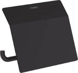 HANSGROHE HG AddStoris Toilet Paper Holder with Cover Matte Black – 41753670