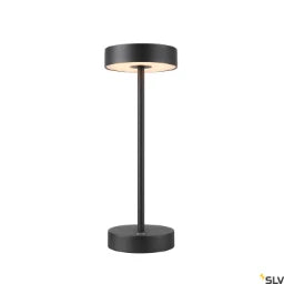 SLV VINOLINA, Tischleuchte, Akku, IP54, 2700 /3000K, TOUCH, schwarz  – 1007362