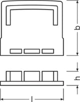LEDVANCE Wide Profiles for LED Strips -PW01/EC – 4058075277335