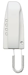 BTICINO Universal Audio Handset for Analog Intercom Systems (4+n, 1+n), Color: White – 334262