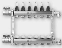 VOGEL&NOOT FLOORTEC Stainless Steel Manifold Object Line for 12 HK - F8MSST124BDCC70