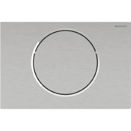 GEBERIT GE WC Control Type 10 Mains for Folding Support Grab Rail, Stainless Steel, Round – 115.863.SN.6