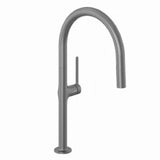 KLUDI KLUDI-REEF Spültisch-Einhandmischer herausz. Geschirrbrause Br. Gunmetal  – 50851N275