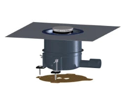HUTTERER & LECHNER HL570 FlexBox Installation Set, with Stainless Steel Cover – HL570