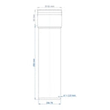 POLOPLAST PO Socket Pipe POLO-KAL XS DN 75/250 – 102031