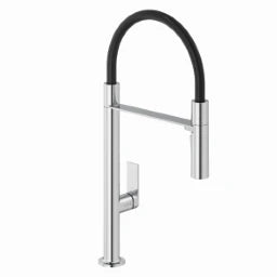 KLUDI KLUDI-QORD Spültisch-Einhandmischer flexibler abnehmb. Auslauf Chrom  – 568590575