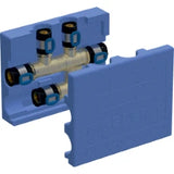 GEBERIT GE FlowFit Kreuzungs-T-Stk. SiBr d25 x 16 x 20mm, mit Daemmbox   – 619.302.00.1