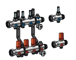 KE KELIT KM590E KELOX FB-Verteiler 8 L: 475mm Einsatzbereich:80 Grad C-6bar  – 7908500